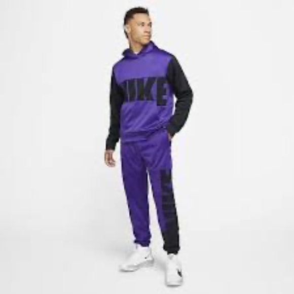 Nike Other - nike therma-Fit Mens court purple basketball pants